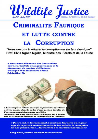 6 - Criminalite faunique et lutte contre la corruption